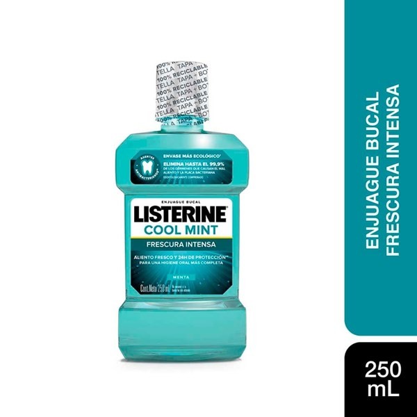 Enjuag Bucal Listerine Coolmint 250 Ml #1