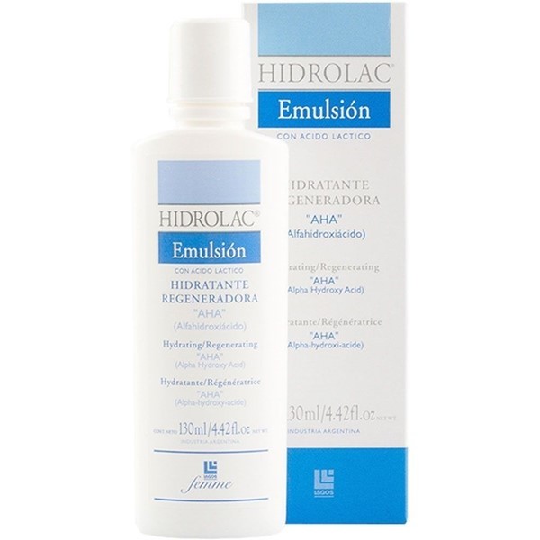 Hidrolac Emulsion Hidratante Regeneradora 130 ml Lagos #1