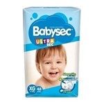 Pañales Babysec Ultra Talle XXG | 48 pañales #1