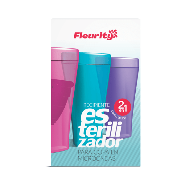 Fleurity Vaso Esterilizador Rosa alt