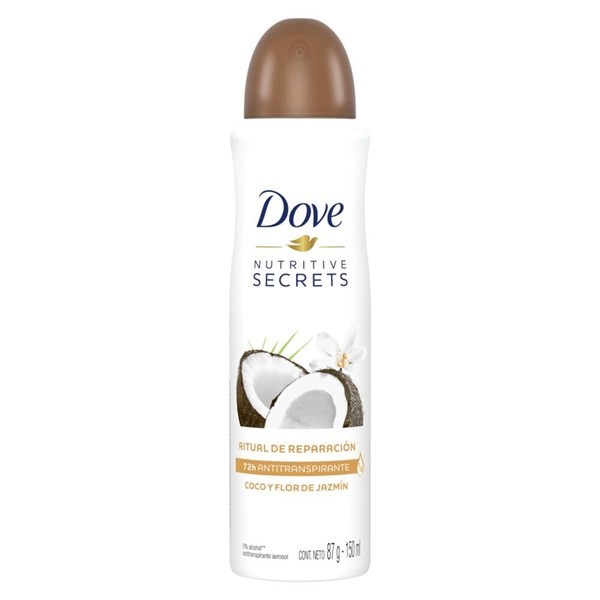 Desodorante Antitranspirante Dove Coco en Aerosol x 150 ml alt