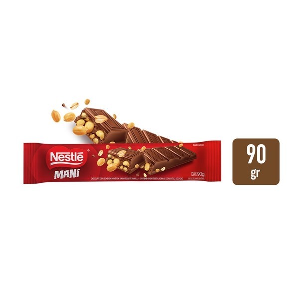 Chocolate Nestle Con Mani 90g #1