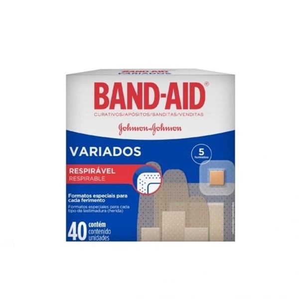 Johnson & Johnson BanD-Aid Variados X 40 Un. #1