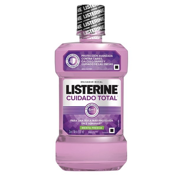 Enjuague Bucal Listerine Cuidado Total x 500 ml alt