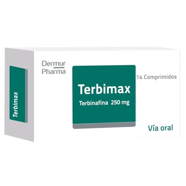 Terbimax 250 Mg | 14 Comprimidos | Terbinafina  #1
