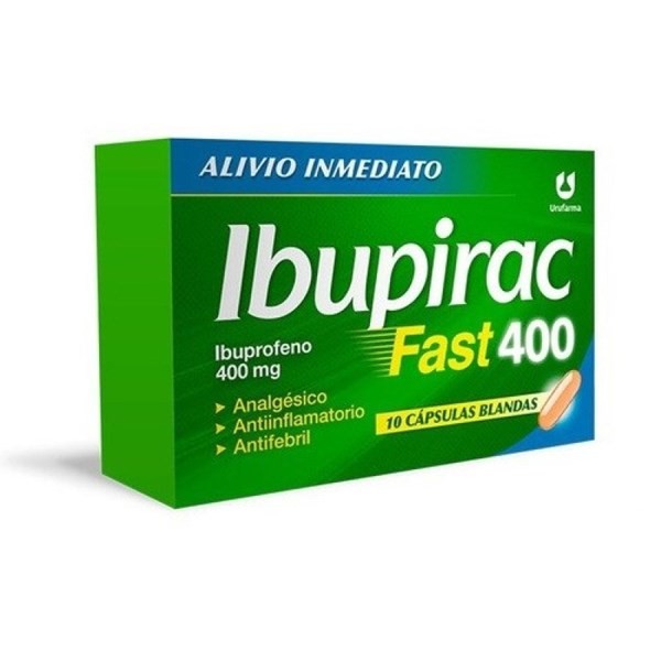 Ibupirac Fast 400 | 10 Cápsulas Blandas #1
