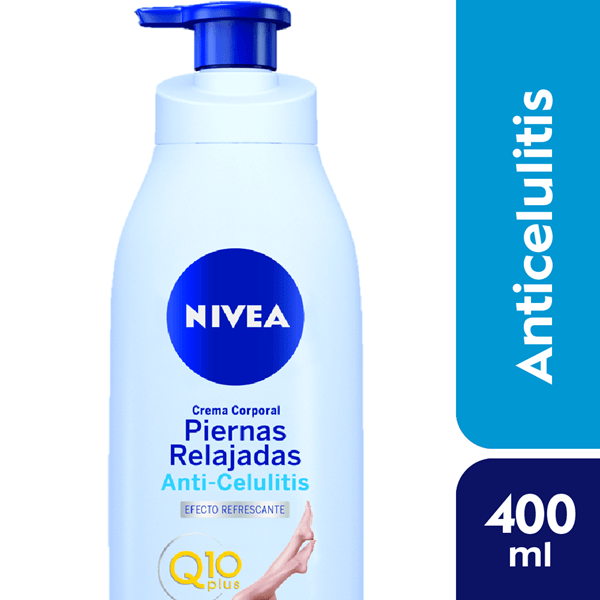 Nivea Crema Corporal Anti-Celulitis  Piernas Relajadas Todo Tipo de Piel  400 ml