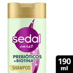 Sedal Shampoo Prebioticos + Biotina 190 ml #1