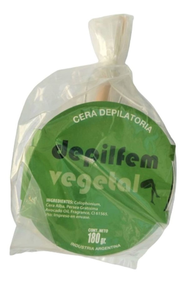 Depilfem Cera Depilatoria Vegetal Lata 180 gr