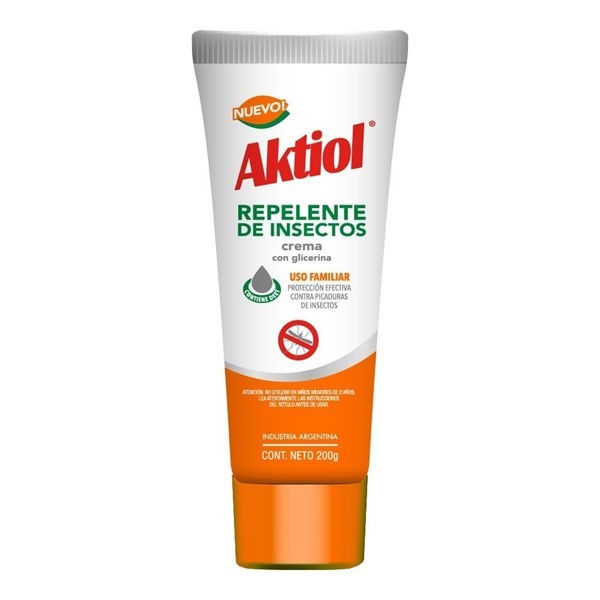 Aktiol Crema Repelente de Insectos Akticol Con Glicerina x 200 g #1