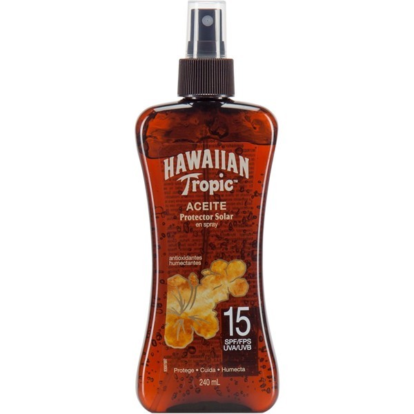 Hawaiian Tropic Aceite Bronceador En Spray Fps 15 240 Ml #1