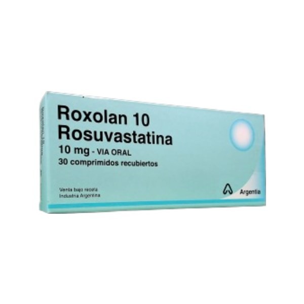 Siegfried Roxolan 10 Mg Rosuvastatina x 30 Comp Recubiertos #1