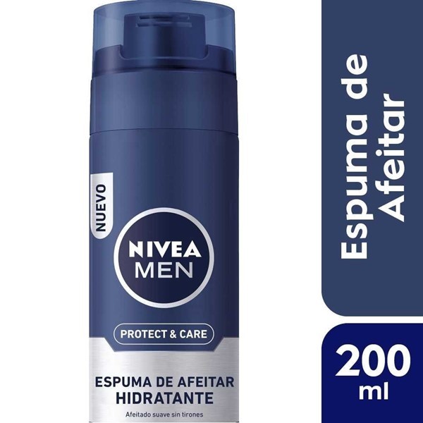 Nivea Espuma de Afeitar  men Protect & Care Para Todo Tipo de Piel 200 ml alt