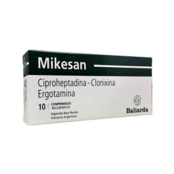 Baliarda Mikesan Ergotamina + Asoc x 10 Comp