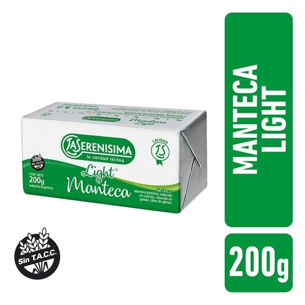 Manteca Light La Serenisima 200gr
