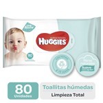 Huggies Toallas Humedas Limpieza Total (80 Unidades) #1
