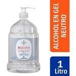 Bialcohol Alcohol en Gel Neutro Con Dosificador 1 litro #1