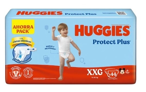 Huggies Pañal Protec Plus Xxg ( 44 Unidades ) #1