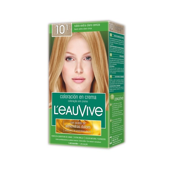 Coloración Leau Vive Kit N 10.1 Rubio Extremo en Crema x 1 uni #1