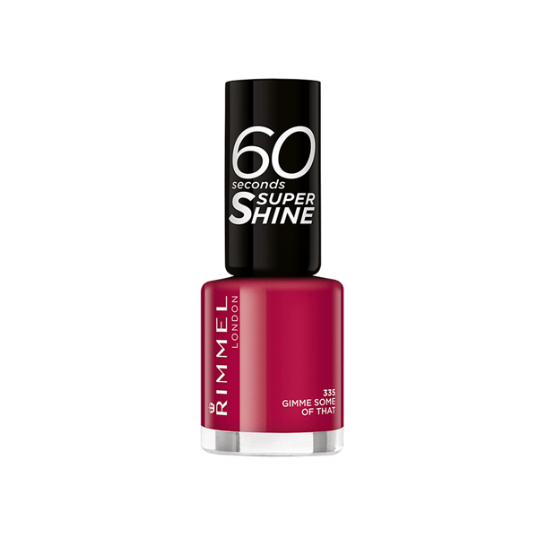 Rimmel Esmaltes 60 Seconds Super Shine 335 gimme Some Of That @ #77003A