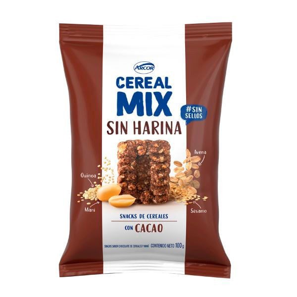 Snack Cereal Mix Cereales Con Cacao 100 gr #1