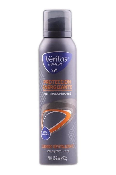Veritas Desodorante Antitranspirante Active Proteccion Y Energia  152 ml