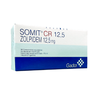 Gador Somit Cr Zolpidem 12.5 Mg x 30 Comp de Liberación Moderada #1