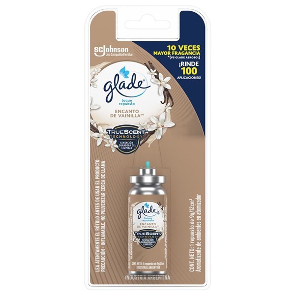 Aromatizante De Ambientes Glade Toque Vainilla Repuesto 9gr alt