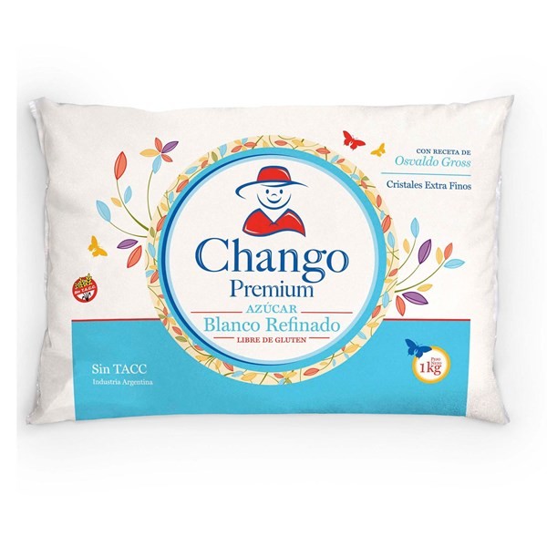 Azúcar Blanca Chango Refinada Premium Bolsa 1 Kg. #1