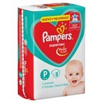 Pampers Pañales Supersec Pequeño 8 Unidades #3