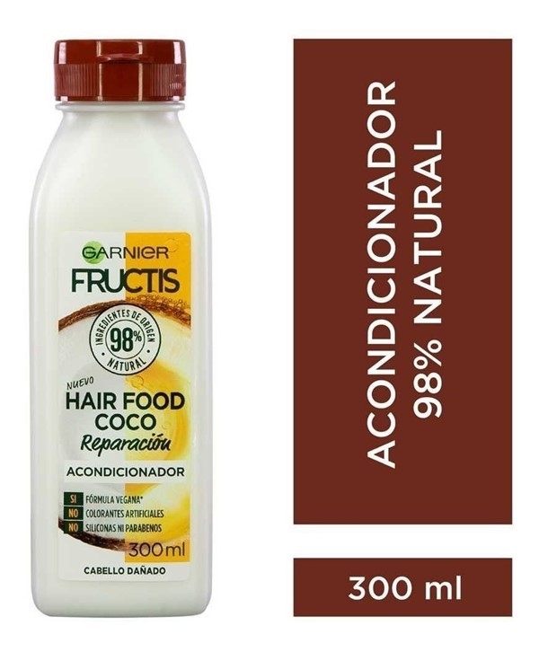 Fructis Acondicionador Hair Food Coco 300 ml