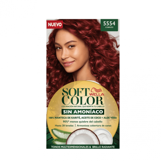Soft Color Kit de Coloracion Rojo Cobrizo 5554