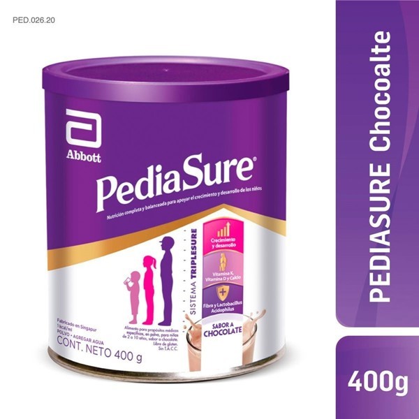 Pediasure Suplemento Nutricional Sabor Chocolate Lata 400 gr #1