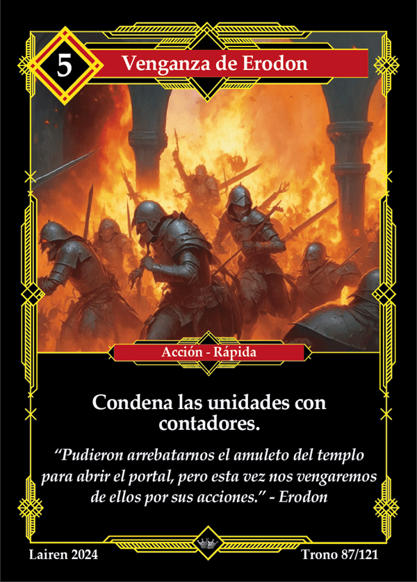087 Venganza De Erodon 1ra Edicion - Coste 5 #1