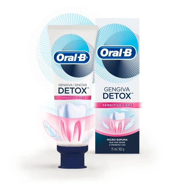 Oral B Crema Dental Gengiva Detox Sensitive 75 ml