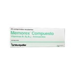 Montpellier Memorex Compuesto x 20 Comp #1