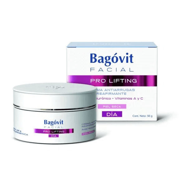 Bagovit Crema Facial Pro Lifting Dia Reafirmante Piel Seca 55 gr