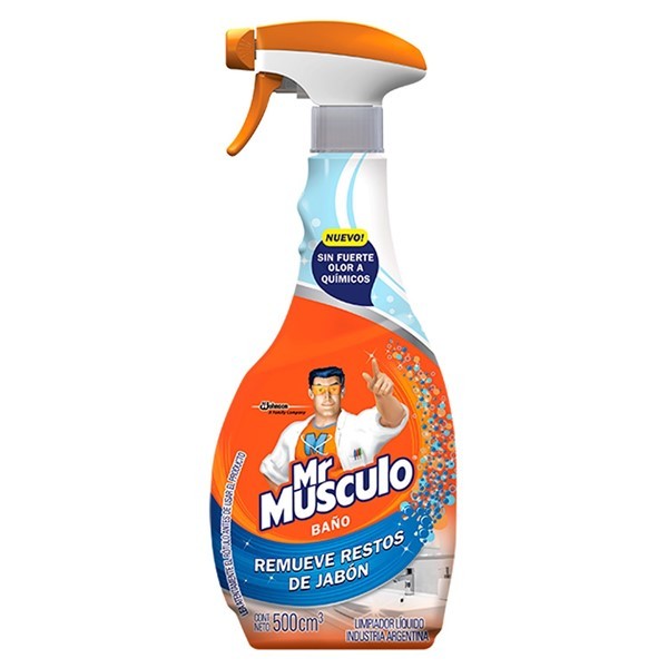 Mr Musculo Limpiador Baños a Gatillo 500 ml #1