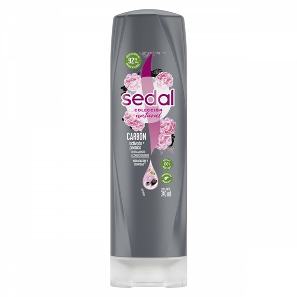 Sedal Acondicionador Carbon Y Peonias 340 ml #1
