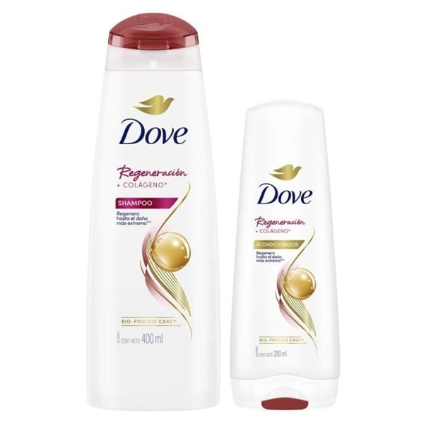 Shampoo Dove Regeneración Extrema 400 Ml  + Acondicionador 200 Ml

 #1