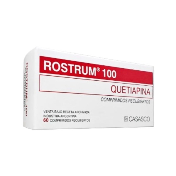 Casasco Rostrum Quetiapina 100 Mg x 60 Comp #1