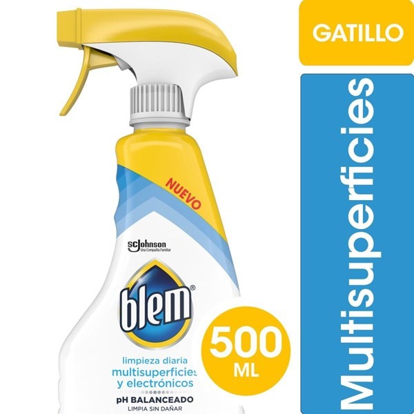 Blem Limpiador Multisuperficies Y Electrónicos Citrus Gatillo 500 ml