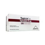 Raffo Topictal 25 Mg Topiramato x 28 Comp Recubiertos #1