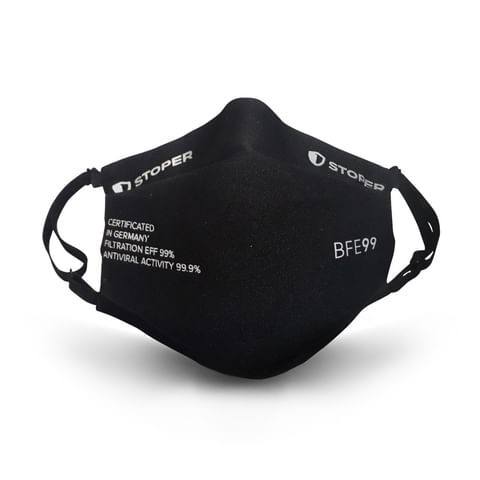 Stoper Barbijo Bfe99 Color Negro alt