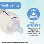 Chicco Mamadera Wellbeing Girl 330 ml #7
