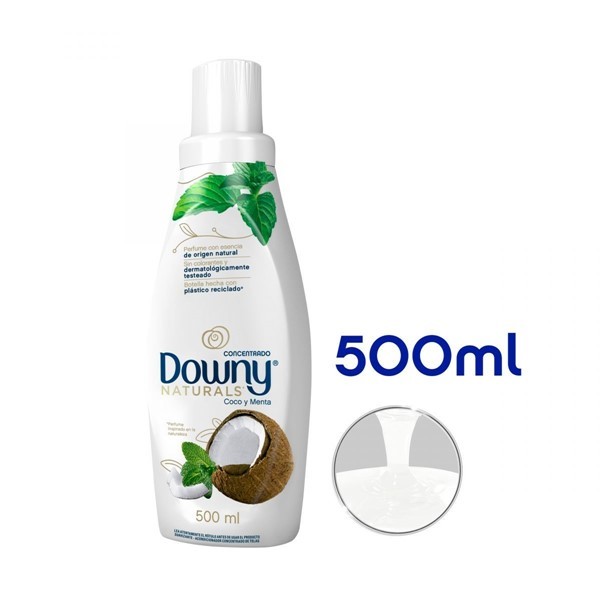 Downy Suavizante de Ropa Coco Menta 500 ml #1