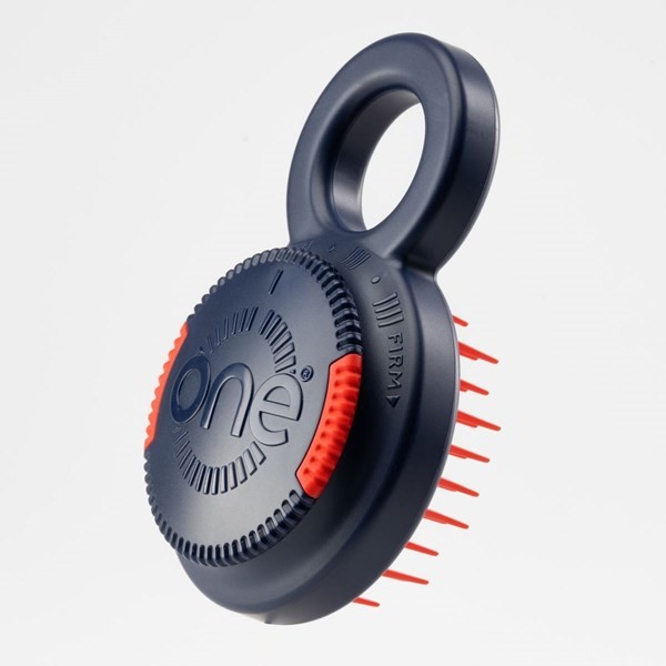 One Cepillo Brush Mini Detangler Ajustable Color Azul alt