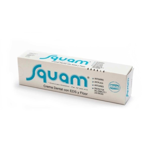 Squam Crema Dental Multifuncion Con Eds Y Flúor 80 gr