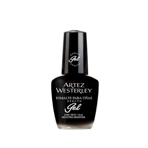 Artez Westerley Esmalte de Uñas Efecto Gel Color N°2 Negro