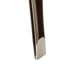 Pinza de Depilar Curve Negro Mate Punta Sesgada Basicare #3